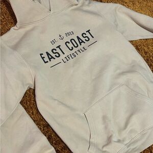 East Coast Lifestyle Cream Hoodie